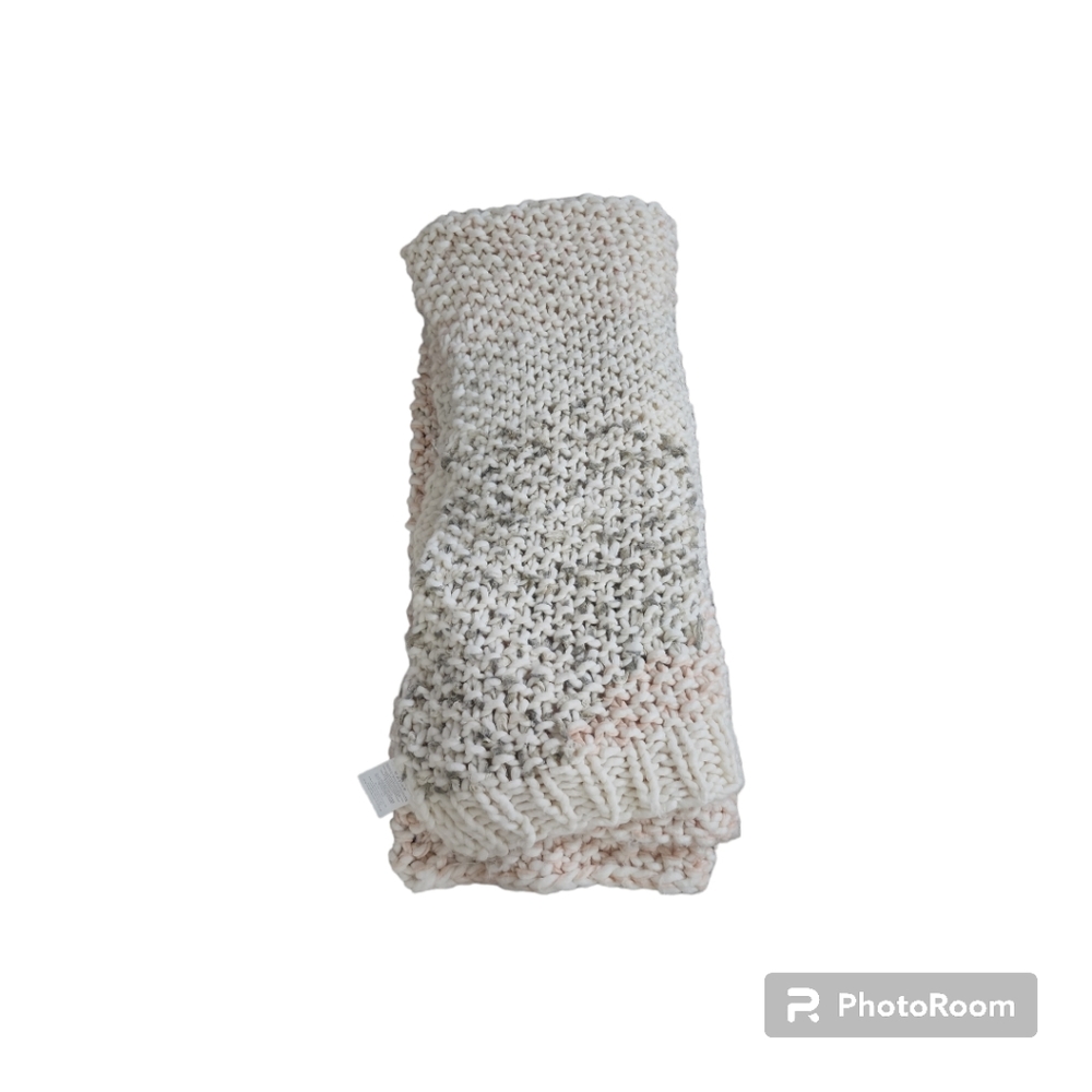 West Elm Chunky Knit Throw